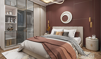 整木定制現代輕奢風格與金屬共舞，領略流光