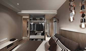 轉角衣柜怎么設計才能合理利用“死角”？