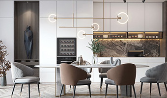 餐廳裝修餐邊柜有必要定制嗎？