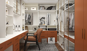 衣帽間是選擇開放式還是封閉式？