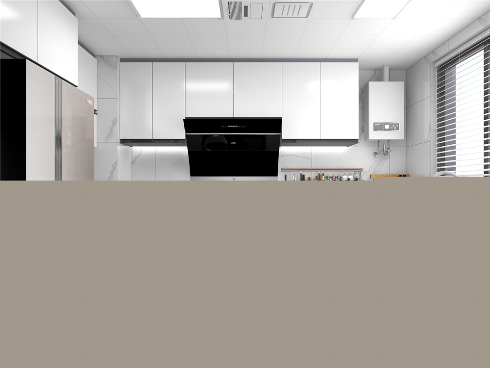 整體廚房有哪些地方收納空間利用？(圖1)