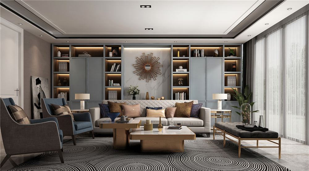 120平方左右做全屋定制要多少錢(qián)？(圖1)