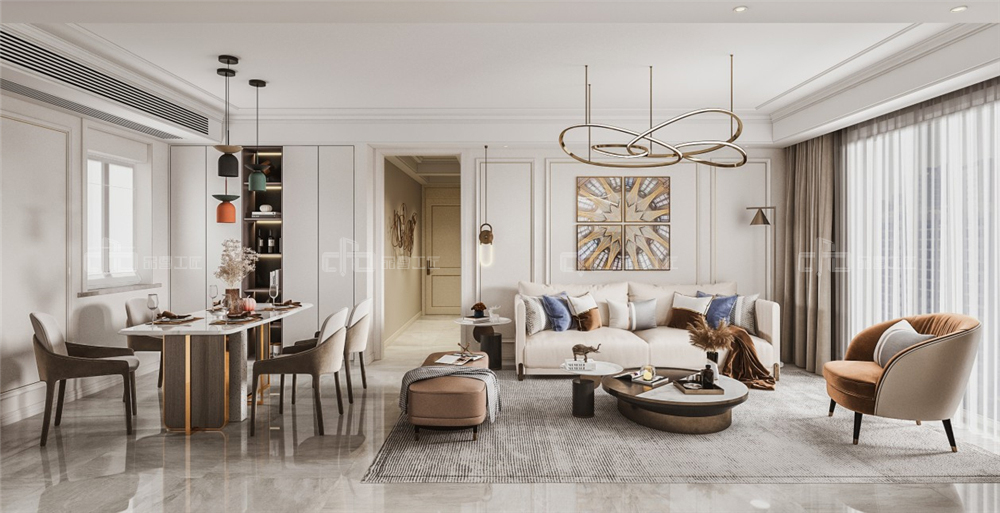 什么是現(xiàn)代輕奢風格，有哪些特點？(圖1)