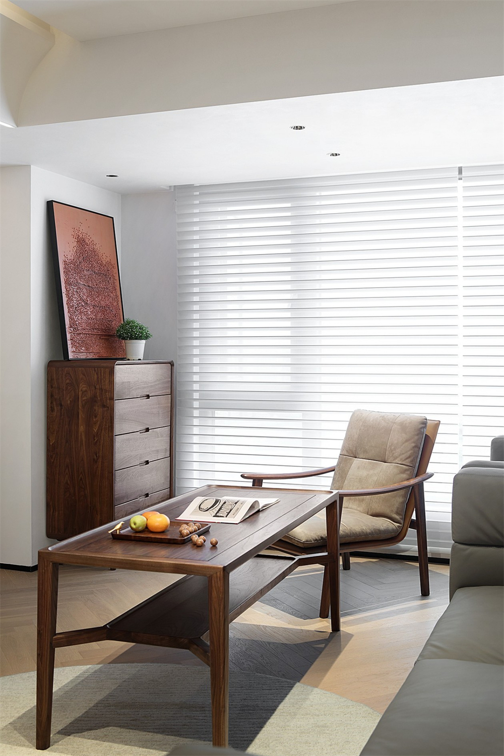 200㎡大平層整木定制，現(xiàn)代極簡(jiǎn)風(fēng)格(圖6)