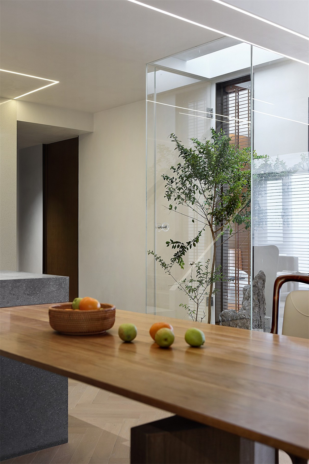 200㎡大平層整木定制，現(xiàn)代極簡(jiǎn)風(fēng)格(圖9)