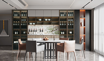 餐廳餐邊柜都有哪些款式定制？