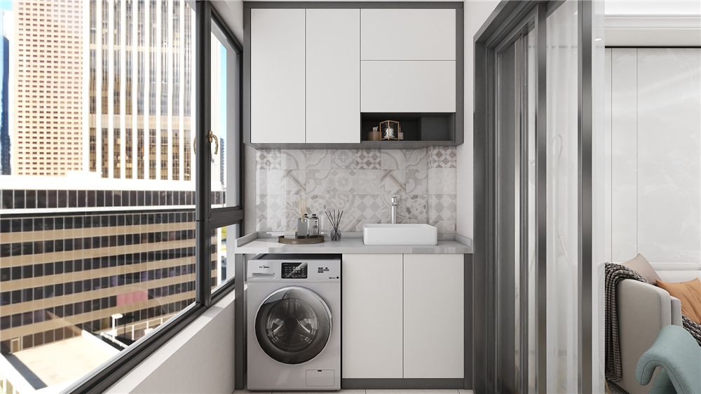 陽臺設計陽臺柜要有哪些功能？(圖2)