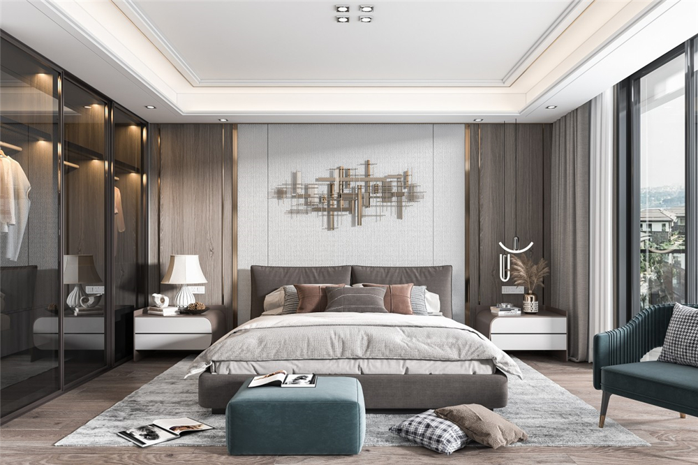 全屋定制臥室流行什么風格設計？(圖2)